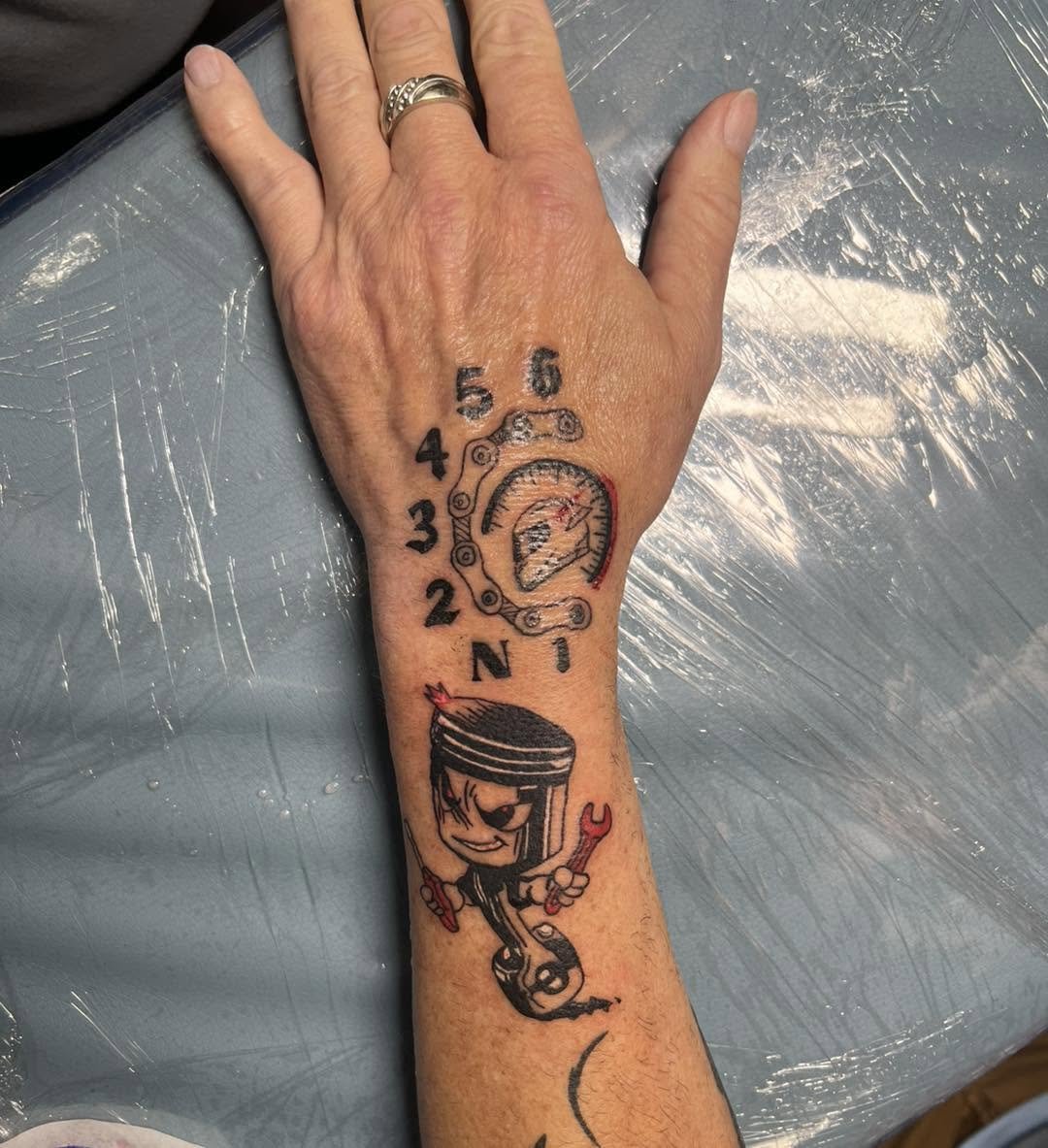 Tattoo by Rich Verri β Alley Cat Ink